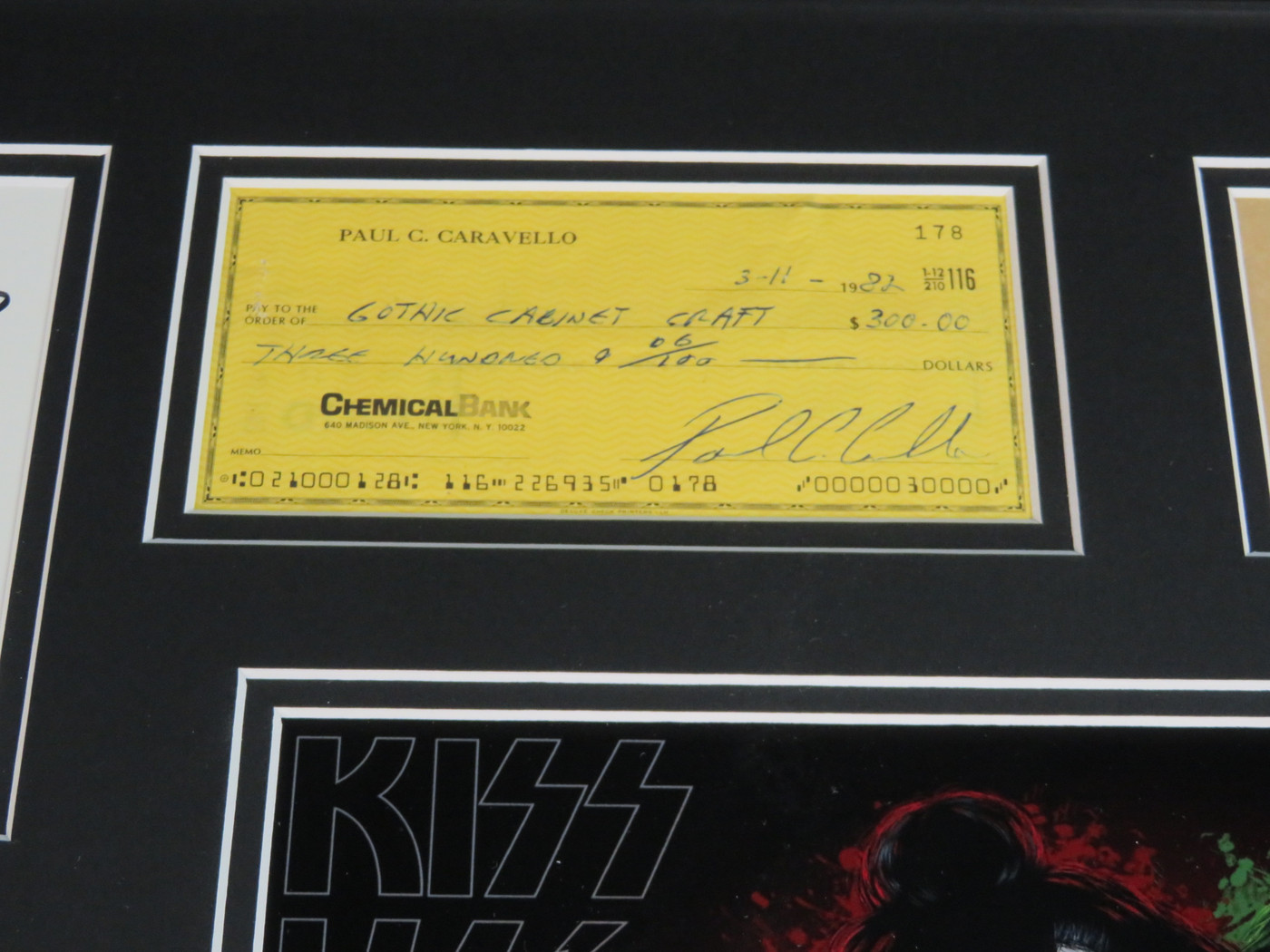 KISS - KISS (Signed Framed Display)